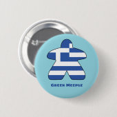griechischer Knopf Button (Vorne & Hinten)