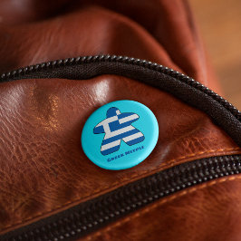 griechischer Knopf Button