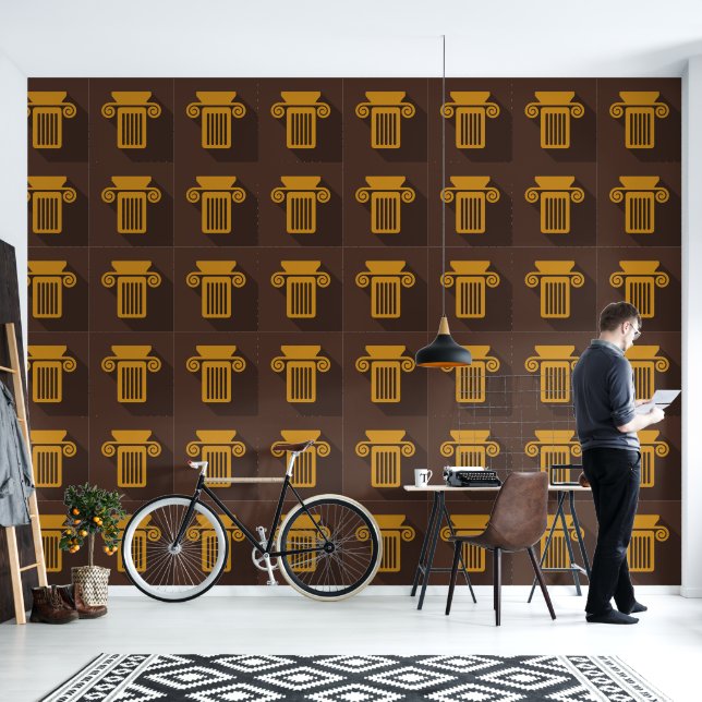 Griechischer Kolonnendesigner Tapete (Wohnbereich)