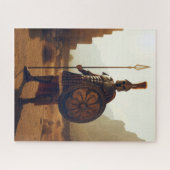 Griechischer Krieger 3 Puzzle (Horizontal)