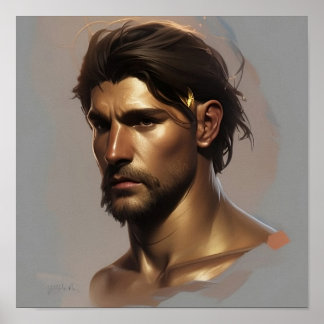 Griechischer Krieger Poster