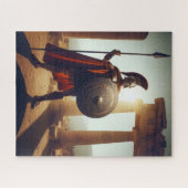 Griechischer Krieger Puzzle (Horizontal)