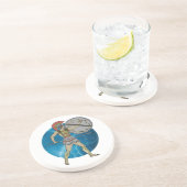 Griechischer Krieger Sandstein Untersetzer (Seite)