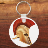 Griechischer Kriegerhelm Schlüsselanhänger (Vorderseite)