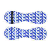 Griechischer Masander-Schlüssel, Wave Key, Blau, I Baseball (Paneele)