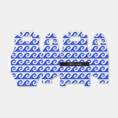 Griechischer Masander-Schlüssel, Wave Key, Blau, I Geschenkschachtel (Ungefaltet)