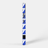 Griechischer Masander-Schlüssel, Wave Key, Blau, I Samsung Galaxy Hülle (Rechte Seite)