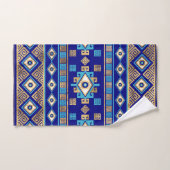 Griechischer Maserschlüssel und das böse Auge Badhandtuch Set (Handtuch)