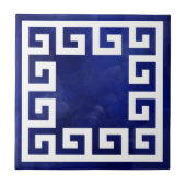 Griechischer Meander - griechischer Schlüssel Fliese (Vorderseite)