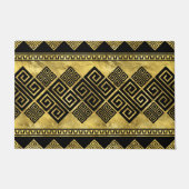 Griechischer Meander - griechischer Schlüsselschwa Fußmatte (Vorderseite)