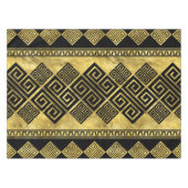 Griechischer Meander - griechischer Schlüsselschwa Tischdecke (Vorderseite (Horizontal))