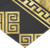 Griechischer Meander - griechischer Schlüsselschwa Tischdecke (Schrägansicht)