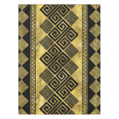 Griechischer Meander - griechischer Schlüsselschwa Tischdecke (Vorderseite)