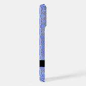 Griechischer Meander Key H Blue, Ihr Name, persona iPhone Hülle (Rechte Seite)