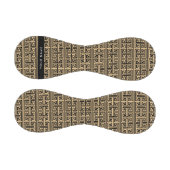 Griechischer Meander Key H Brown, Ihr Name, person Baseball (Paneele)