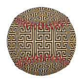 Griechischer Meander Key H Brown, Ihr Name, person Baseball (Vorderseite)