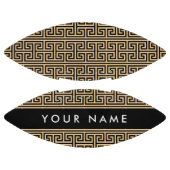 Griechischer Meander Key H Brown, Ihr Name, person Football (Paneele)