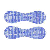 Griechischer Meander Key Square H Pattern Blau Baseball (Paneele)