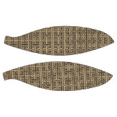 Griechischer Meander Key Square H Pattern Brown Basketball (Panele)