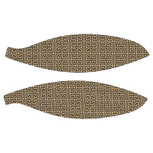 Griechischer Meander Key Square H Pattern Brown Basketball (Panele)