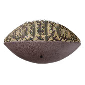 Griechischer Meander Key Square H Pattern Brown Football (Gedreht 270)