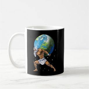 Griechischer Mythologie, Gott Atlas Kaffeetasse