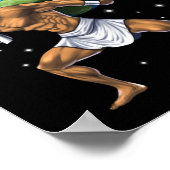 Griechischer Mythologie, Gott Atlas Poster (Ecke)
