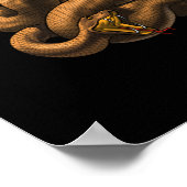 Griechischer Mythologie-Kreaturentypphon Poster (Ecke)