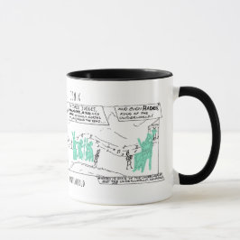 Griechischer Mythos Comix Orpheus in der Underworl Tasse