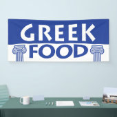 Griechischer Nahrungsmittel-LKW oder -festival Banner (Messe)