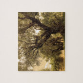 Griechischer Olivenhain Puzzle (Vertikal)