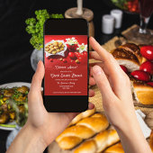Griechischer Osterbaklava mit Eiern und Lilien lad Einladung