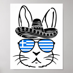 Griechischer Osterhase Cinco De Mayo 2025 Familien Poster