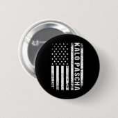 Griechischer Ostern Kalo Pascha Retro US Flag Grie Button (Vorne & Hinten)