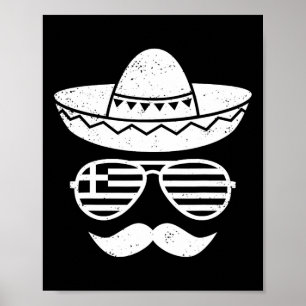 Griechischer Ostersalon Cinco De Mayo Mexiko Kinde Poster