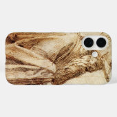 Griechischer Philosoph mit menschlichem Schädel vo Case-Mate iPhone Hülle (Rückseite (Horizontal))