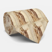 Griechischer Philosoph mit menschlichem Schädel vo Krawatte (Gerollt)