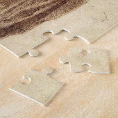 Griechischer Philosoph mit menschlichem Schädel vo Puzzle (Seite)