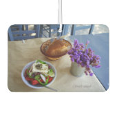 Griechischer Salat Autolufterfrischer (Vorderseite)