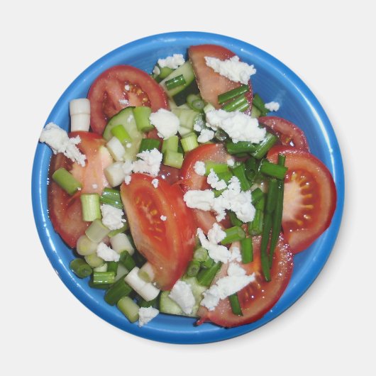 Griechischer Salat Magnet (Vorne)