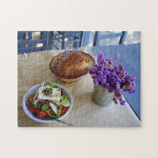 Griechischer Salat Puzzle (Horizontal)