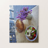 Griechischer Salat Puzzle (Vertikal)
