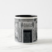 Griechischer Salon, von 'Architektur Zweifarbige Tasse (Mittel)