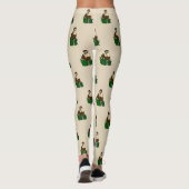 Griechischer Satyr God Pan Leggings (Rückseite)