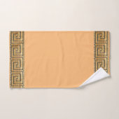 Griechischer Schlüssel des Lebensmeiers Symbol Gol Badhandtuch Set (Handtuch)
