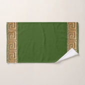 Griechischer Schlüssel des Lebensmeiers Symbol Gol Badhandtuch Set (Handtuch)