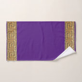 Griechischer Schlüssel des Lebensmeiers Symbol Gol Badhandtuch Set (Handtuch)