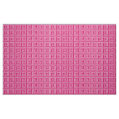 Griechischer Schlüssel, pinkfarben und hellrosa Stoff (Fat Quarter (45,7 x 55,9 cm))