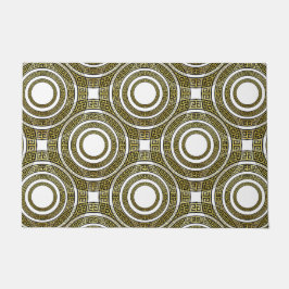 Griechischer Schlüsselanhänger für geometrische Sy Fußmatte