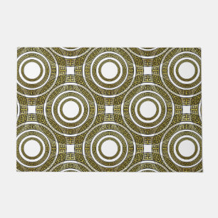 Griechischer Schlüsselanhänger für geometrische Sy Fußmatte